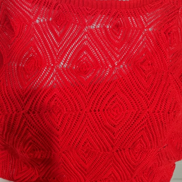 Ciel de Juno Red Bandage Dress - Picture 3 of 9